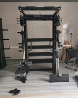Équipement de gymnastique résistant commercial entraînement de Squat de machine de Smith de poulie multi pour la gymnastique