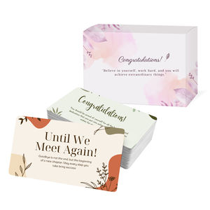 Venta al por mayor de tarjetas <span class=keywords><strong>flash</strong></span> de meditación motivacionales positivas, tarjeta de afirmación personalizada, tarjetas de afirmación de oración - Product Image 2