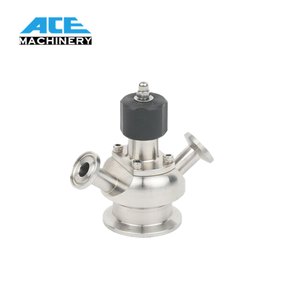 วาล์วตัวอย่างโครงสร้างปลอดเชื้อที่หนีบสุขภัณฑ์แบบแมนนวลสำหรับถังเก็บน้ำ - Product Image 4