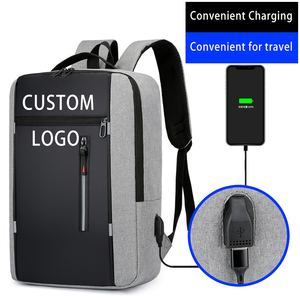 Nhà Máy Bán Buôn Đa Màu Không Thấm Nước Biểu Tượng Tùy Chỉnh Với USB Máy Tính Xách Tay Ba Lô Cho Kinh Doanh Du Lịch Mochila Người Đàn Ông Và Phụ Nữ - Product Image 1