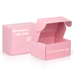 Boîte en carton ondulé écologique, recyclable, personnalisée et imprimée pour l'expédition et l'emballage e-commerce - Product Image 1