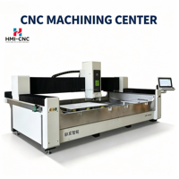 Scie à pont CNC 5 axes pour la découpe de granit, marbre, quartz, pierre, avec table de 3200 mm, centre de traitement pour comptoirs de cuisine