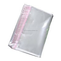 Sacs rétractables en plastique transparent directement de l'usine, emballage plat OPP pour la manipulation des bougies, recyclables