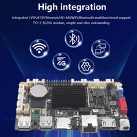Placa Base Industrial Android HP-40A, Placa Integrada Inteligente MIPI, Placa Base Más Económica con Pantalla Táctil, 4*USB, OEM, ODM