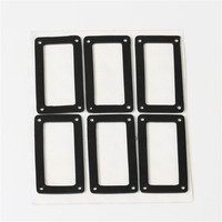 Pads d'absorption des chocs en silicone autocollants OEM, garnitures antidérapantes résistantes à l'usure pour meubles, tapis en silicone personnalisés avec colle au dos