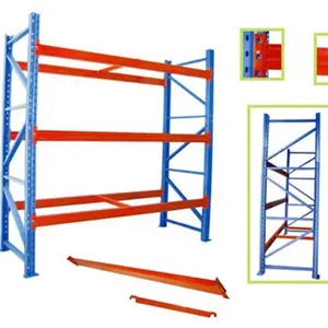 Heavy Duty Pallet Racking Good Quality Heavy Duty Selective Galvanized Steel Shelf Warehouse Stacking Pallet Racking System