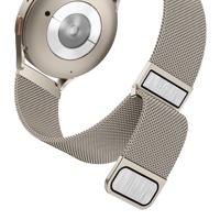 Tali Jam Pengganti CM untuk Samsung Huawei Smart Watch Dual Magnet Milanese Stainless Steel Band 18/20/22mm Metal Mesh