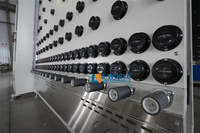 Machine de lavage et de séchage de verre verticale de haute qualité, prix d'usine, Chine, 17,3 kW, 220 V/380 V, garantie 1 an