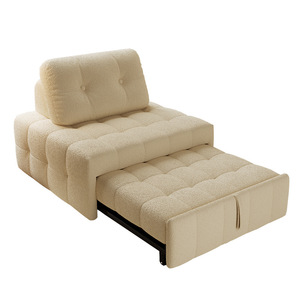 Cómodo mecanismo 2 en 1, sillones convertibles plegables para salón, sofá <span class=keywords><strong>individual</strong></span> para oficina, silla, <span class=keywords><strong>cama</strong></span> con sofá extraíble, <span class=keywords><strong>cama</strong></span> - Product Image 6