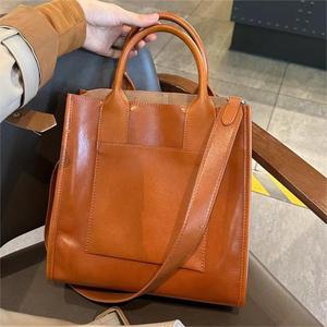 Sac à bandoulière en cuir véritable ROHORSE pour femmes, sac à main décontracté, sac à main tendance - Product Image 1