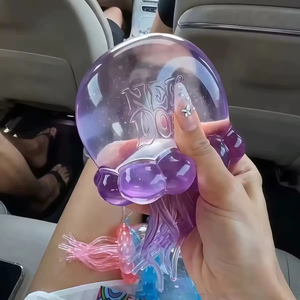 Giocattolo Squishy Jellyfish Super NEEDO da 300g con Glitter, Giocattolo Antistress per Bambini e Adulti, per Alleviare l'Ansia e Stimolare il Gioco Sensoriale - Product Image 3