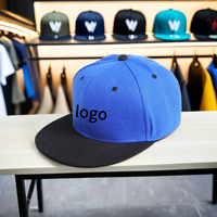 Gorras de béisbol ajustadas de pico plano personalizadas de alta calidad para hombres Gorra de ala plana deportes Snapback rendimiento al por mayor aplicable