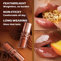 Gloss à lèvres de haute qualité en gros, logo personnalisé, hydratant, beauté, logo personnalisé, gloss à lèvres en marque privée