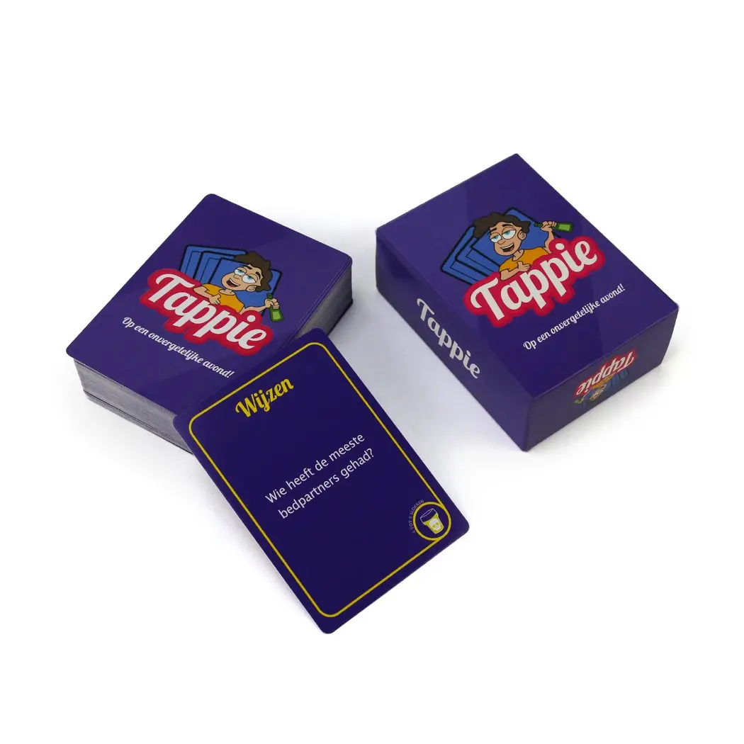 Formato personalizzato forma pubblicità Poker a buon mercato stampa personalizzata set di carte educativi giochi per bambini tarocchi gioco di carte