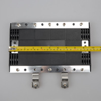 Boîtier de raccordement horizontal pour câble à fibre optique aérien 12 fibres, étanche IP68, 2 entrées 2 sorties