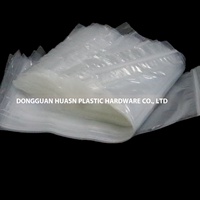 Vente en gros de sacs auto-scellants transparents en plastique PE épais et denses pour bijoux alimentaires, boucles d'oreilles et lunettes