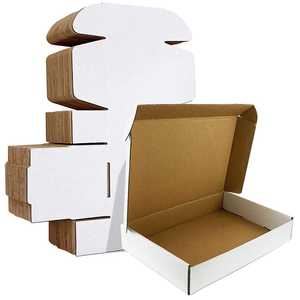 Caja de envío corrugada de servicio pesado Cartón de embalaje Kraft personalizado para entrega urgente y uso industrial - Product Image 2