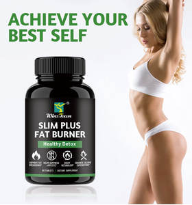 Slim Plus Fat Burner Healthy Detox Tablet Mejora la energía diaria Promover la salud muscular Píldoras adelgazantes - Product Image 2