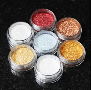 Polvere Laser <span class=keywords><strong>oro</strong></span> colore argento <span class=keywords><strong>Glitter</strong></span> per vetro arte e vetro policristallino cina fornitura di fabbrica - Product Image 6