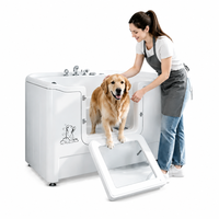Machine de nettoyage de sols en acrylique Dpbathe avec tapis antidérapant pour une utilisation sécurisée