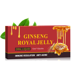 Soluzione OEM 10ml di Ginseng e Pappa Reale, Integratore Liquido Orale per l'Immunità, Bevanda Energetica per la Salute - Product Image 3