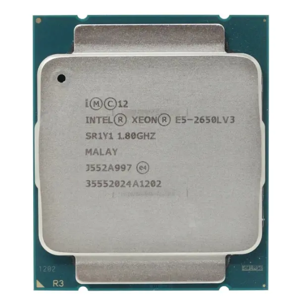 SR1Y1 pour Xeon E5-2650L V3 1.80GHZ 12 cœurs 30 Mo processeur LGA2011-3 CPU