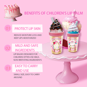 OEM ODM Hidratante <span class=keywords><strong>Mejor</strong></span> Hyhrating Cute Ice Cream Sippy Cup <span class=keywords><strong>Bálsamo</strong></span> <span class=keywords><strong>labial</strong></span> - Product Image 3