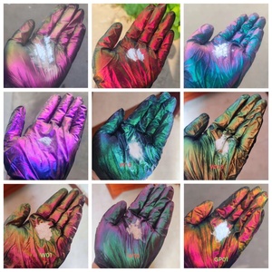 Polvere Pigmentata Iridescente <span class=keywords><strong>Aurora</strong></span> Bianca 20um Super Cangiante, Vernice Auto Effetto Camaleonte, Polvere Pigmentata Perlescente - Product Image 6
