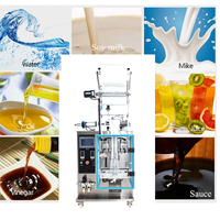 Machine de conditionnement de glaces liquides, de sucettes glacées, d'eau, de miel, de jus, de lait, de gelée, de remplissage et de scellage de sachets