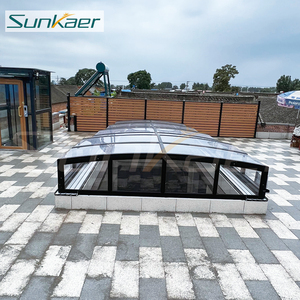 Couverture de pluie de vendeur d'usine vérifié par les mieux notés pour la couverture de gazebo de balcon d'auvent rétractable - Product Image 3