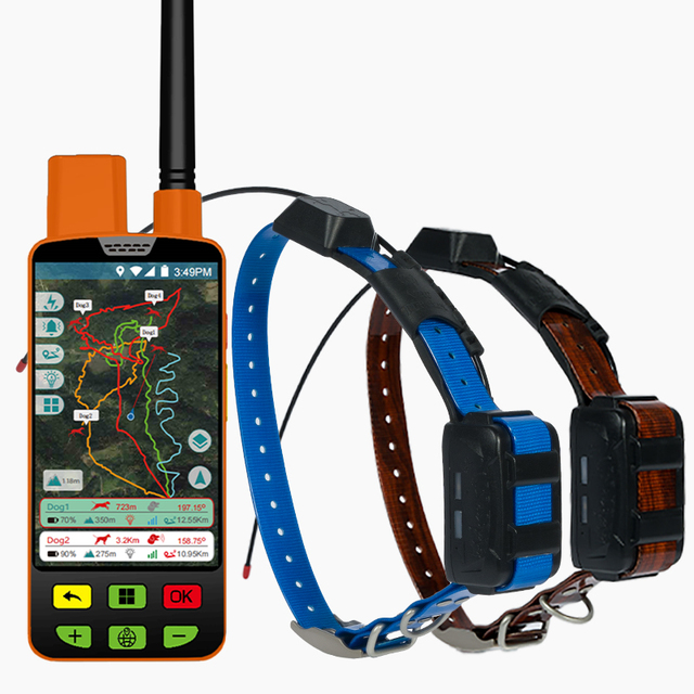 Hot Selling Professional Hunters Long Distance Hunting Dog GPS Tracking Training Collar Alpha Tracker and Dog Track
