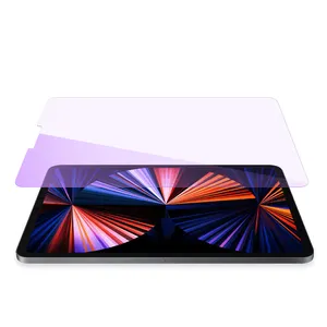 Buon prezzo di buona qualità impermeabile anti-luce blu full glue 9h vetro temperato tablet pc screen guard per ipad pro mini air