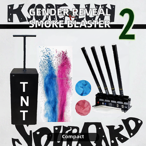 Bláster de Humo en Polvo para Revelación de Género Eléctrico con Control Remoto para Fiestas al Aire Libre con Máquina de Confeti Metálico - Product Image 2