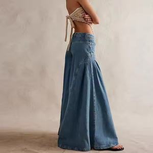 Jeans Holgados de Moda Urbana 2025, Jeans de Cintura Baja, Denim de Alta Calidad para Damas - Product Image 3