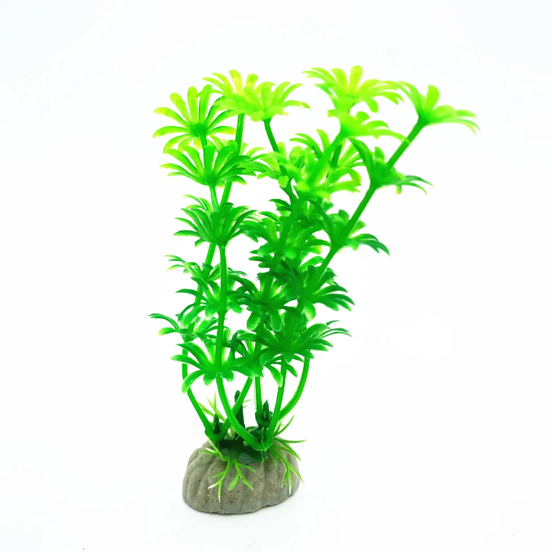 水槽人工水生装飾水草装飾品色の花プラスチック水族館植物装飾