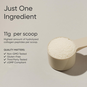 Suplemento de Péptidos de Colágeno Certificado por GMP para una Piel, Uñas y Articulaciones Saludables para Adultos, Péptidos de Colágeno en Polvo - Product Image 4