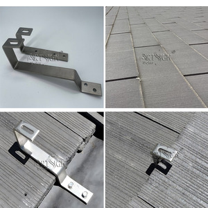 <span class=keywords><strong>Crochet</strong></span> solaire réglable en acier inoxydable SUS304 pour toiture en tuiles plates et ardoises, composants de support solaire photovoltaïque certifiés CE TUV - Product Image 4