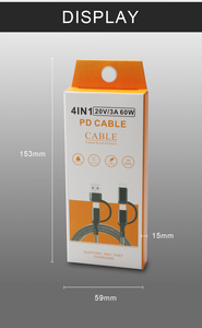 <span class=keywords><strong>Cable</strong></span> <span class=keywords><strong>de</strong></span> <span class=keywords><strong>carga</strong></span> <span class=keywords><strong>de</strong></span> datos <span class=keywords><strong>de</strong></span> pantalla digital 4 en 1 <span class=keywords><strong>de</strong></span> 60W para <span class=keywords><strong>iPhone</strong></span> 15 Huawei Compatible con múltiples dispositivos electrónicos - Product Image 6