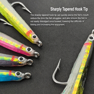 Leurre de pêche à <span class=keywords><strong>la</strong></span> <span class=keywords><strong>mouche</strong></span> Best-Seller Surf Candy Saltwater, appât artificiel dur <span class=keywords><strong>pour</strong></span> <span class=keywords><strong>la</strong></span> pêche en mer de <span class=keywords><strong>la</strong></span> bar, de <span class=keywords><strong>la</strong></span> <span class=keywords><strong>truite</strong></span> et du saumon – Utilisation en mer et en rivière - Product Image 2