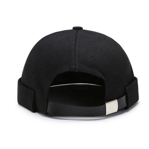 Casquettes de baseball sans visière personnalisées en coton 100% bon marché les plus populaires en 2020, avec étiquette personnalisée brodée, Wag Skull Skully Melon - Product Image 5