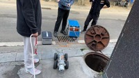 Cámara Robótica de Inspección de Tuberías de Agua y Alcantarillado con Rotación de 360 Grados, Cable de 100m-300m y Sistema de Informes de Inspección