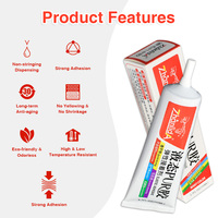 Adhésif élastique PUR Zhanlida 50 ml à séchage rapide pour la réparation de téléphones portables, d'écouteurs TWS et de tablettes – Collage souple et flexible