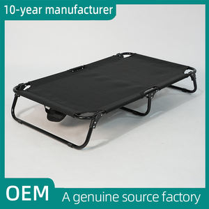 Leader, refrigeración portátil elevada, plegable, plegable, para mascotas, perros, gatos, cuna con marco de acero, cama de juego y descanso - Product Image 2