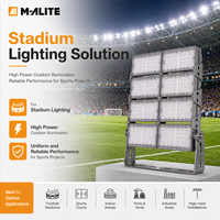 Reflector LED de Alta Potencia Eficiente para Campos Deportivos, Almacenes, Estacionamientos y Carreteras, Iluminación Exterior