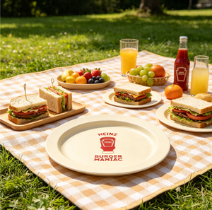Platos <span class=keywords><strong>de</strong></span> plástico <span class=keywords><strong>de</strong></span> <span class=keywords><strong>paja</strong></span> <span class=keywords><strong>de</strong></span> trigo, platos chinos pesados <span class=keywords><strong>de</strong></span> calidad superior <span class=keywords><strong>de</strong></span> 8 pulgadas, vajilla para bodas y fiestas - Product Image 2