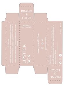 Eco-friendly Sustainable Art Paper Lipstick Packaging Box for <strong>Natural</strong> Beauty Brands FSC-Certified - Product Image 2