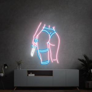 Горячая распродажа: Неоновые вывески на заказ с регулируемой яркостью, из акрила, с изображением женщины, для баров, клубов, отелей - Product Image 3