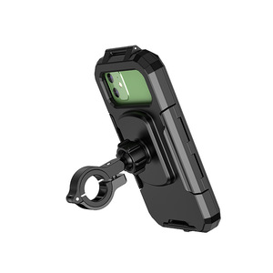 Soporte para Teléfono de Bicicleta con Función de Rotación de 360 Grados, Bolsa Impermeable para Accesorios de Motocicleta Montada en el Tablero - Product Image 4