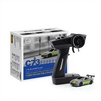TURBO RACING Mini voiture RC à l'échelle 1:76-Jouet rechargeable entièrement proportionné C72 C73