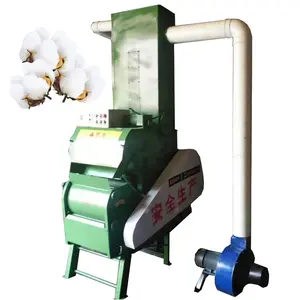 Automation Mini Cotton Gin Machine Cotton Seed Removing Separating Machine